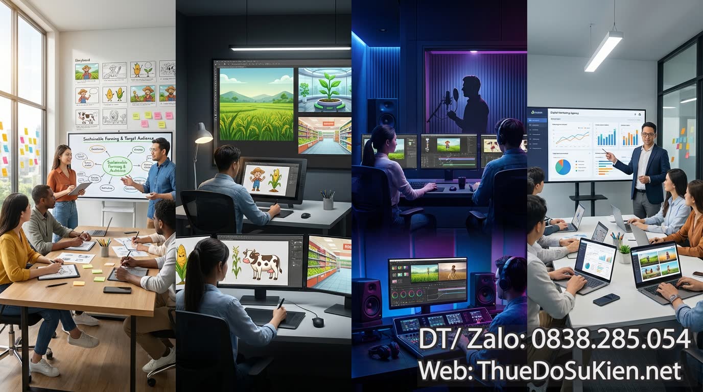 II. Quy Trình Sản Xuất TVC Quảng Cáo Digital Nông Nghiệp TVC 2D Chuyên Nghiệp II. Quy Trình Sản Xuất TVC Quảng Cáo Digital Nông Nghiệp TVC 2D Chuyên Nghiệp