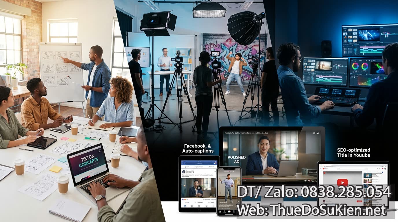 Quy Trình Production TVC Theo Yêu Cầu Chuyên Nghiệp Quy Trình Production TVC Theo Yêu Cầu Chuyên Nghiệp