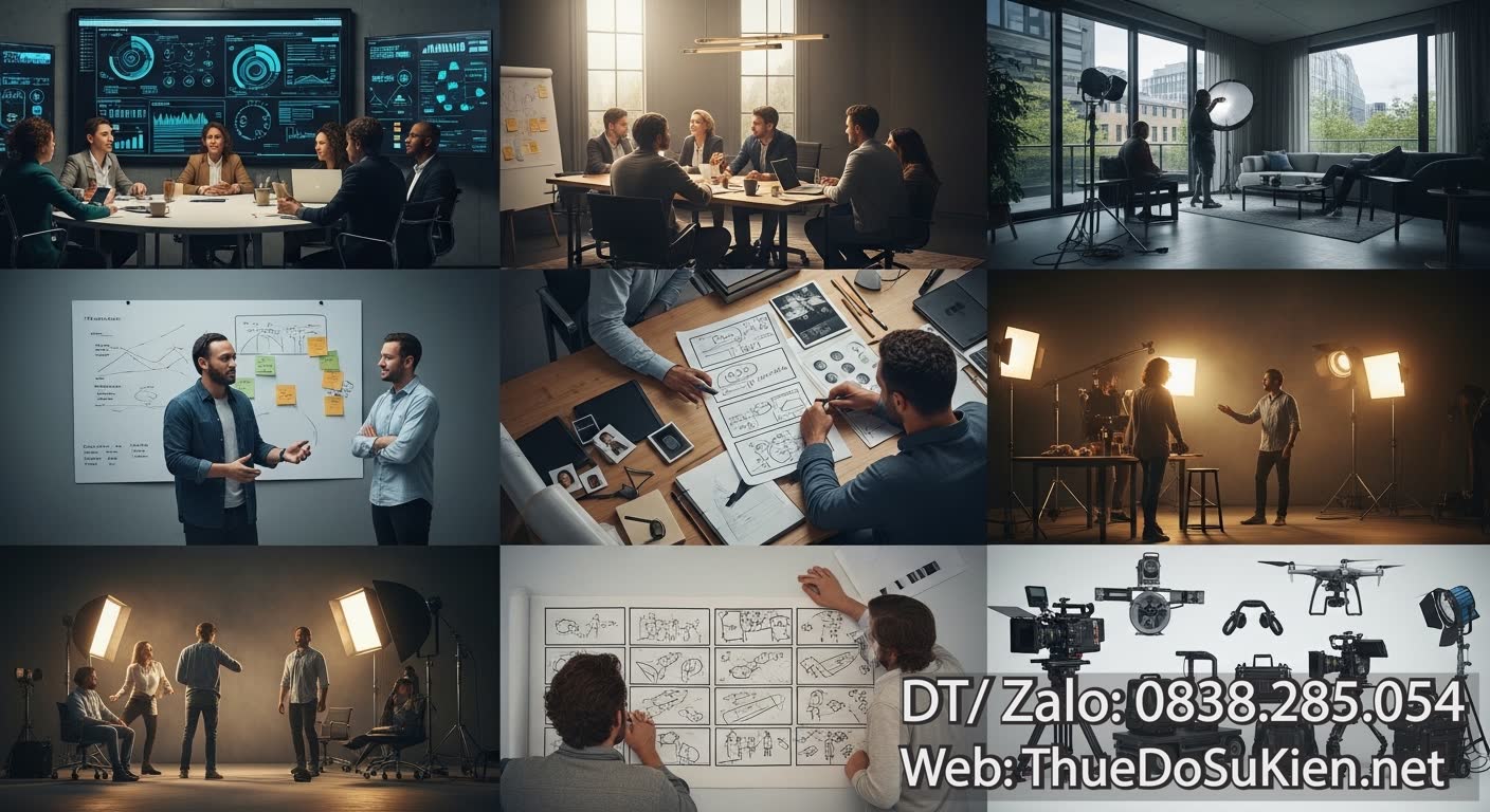 Các Bước Thiết Yếu Trong Pre-Production Quay TVC