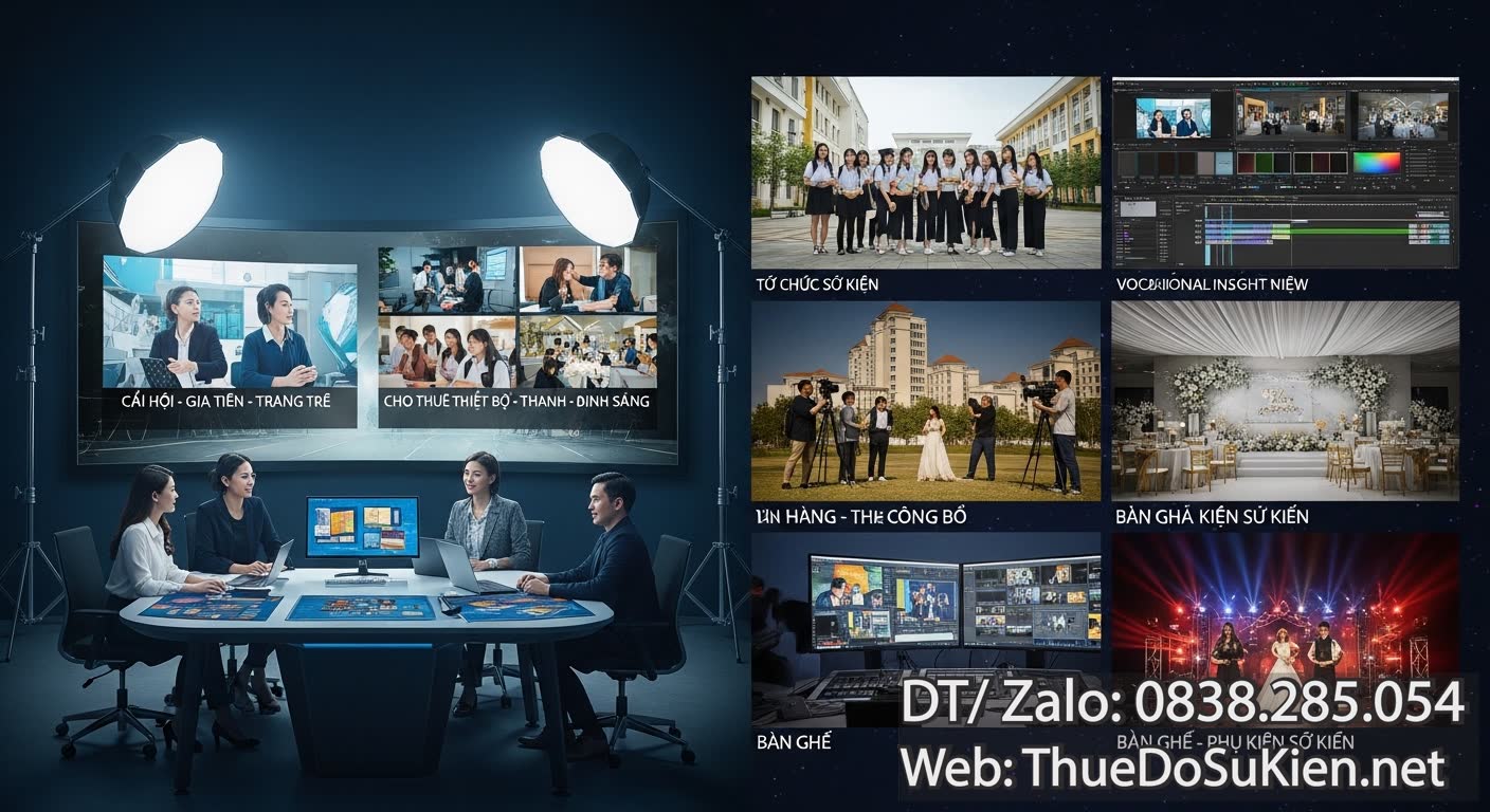 Các Bước Triển Khai Làm TVC Đa Nền Tảng Chuyên Nghiệp Cho Trường Học và Review
Ngành Nghề