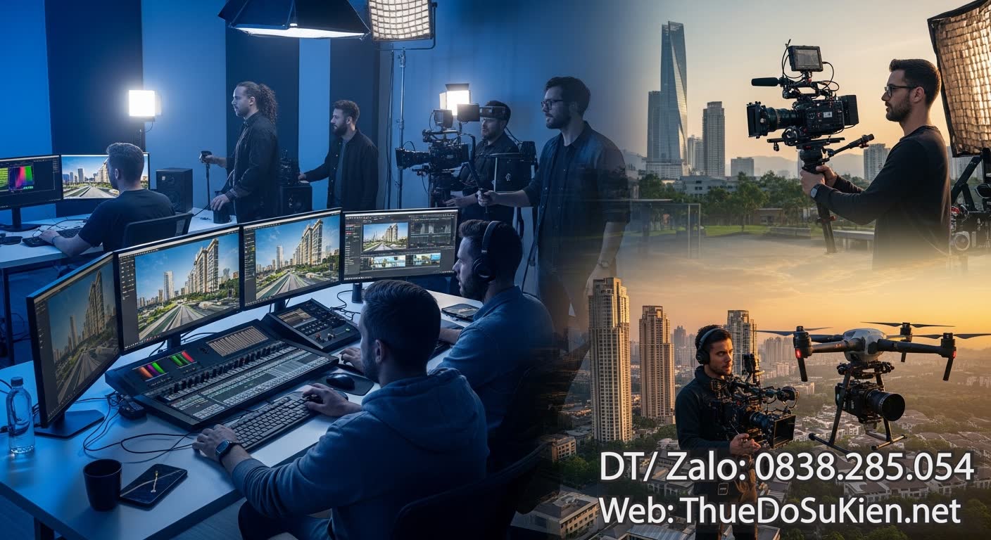 Dịch Vụ Sản Xuất TVC Gấp Bất Động Sản TVC Cinematic: Giải Pháp Toàn Diện