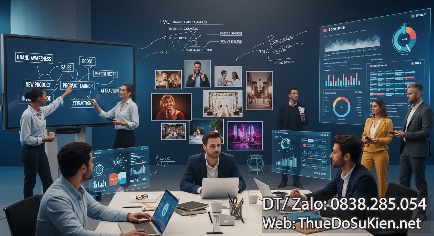 Định Hình Chiến Lược Production TVC Cao Cấp Startup TVC YouTube Hiệu Quả