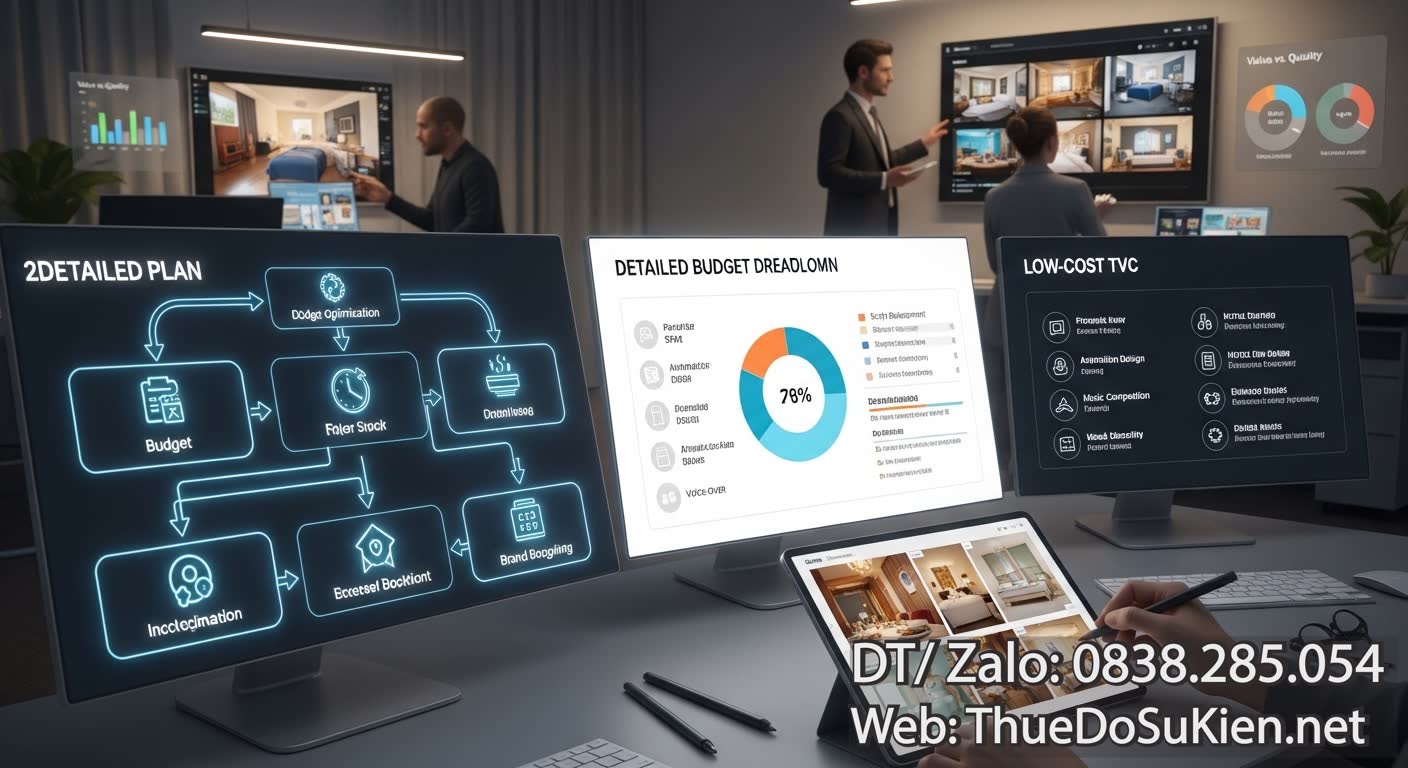 Kế Hoạch Quay TVC Giá Rẻ Khách Sạn TVC 2D: Từ Ý Tưởng Đến Thực Thi