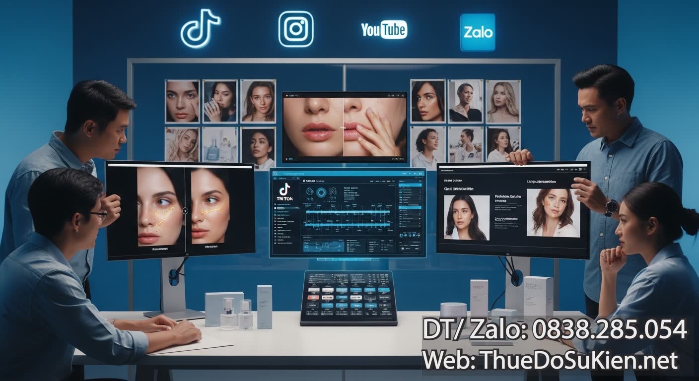 Lập Kế Hoạch Production TVC Đa Nền Tảng Mỹ Phẩm TVC 6s Hiệu Quả