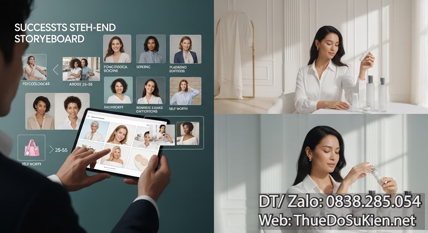 Lên Kế Hoạch Chiến Lược Để Quay TVC Cao Cấp Mỹ Phẩm TVC 45s Thành Công