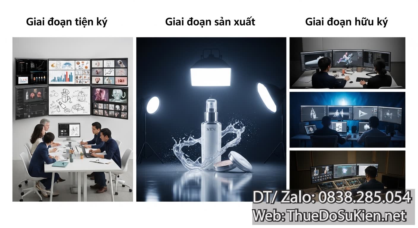 Quy trình chuyên nghiệp để làm TVC Marketing mỹ phẩm TVC 3D hiệu quả Quy trình chuyên nghiệp để làm TVC Marketing mỹ phẩm TVC 3D hiệu quả