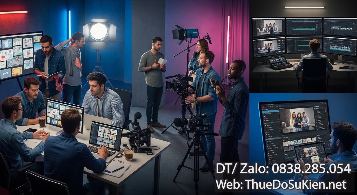 Quy Trình Dịch Vụ Sản Xuất TVC Chuyên Nghiệp Từ A Đến Z