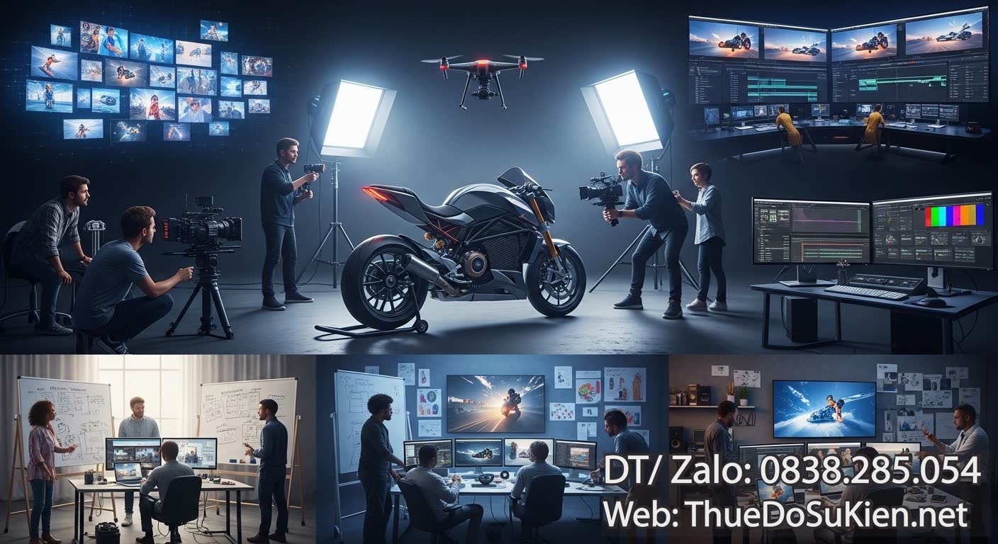 Quy Trình Kiến Tạo TVC Sản Phẩm Xe Máy Đột Phá Từ A Đến Z Quy Trình Kiến Tạo TVC Sản Phẩm Xe Máy Đột Phá Từ A Đến Z