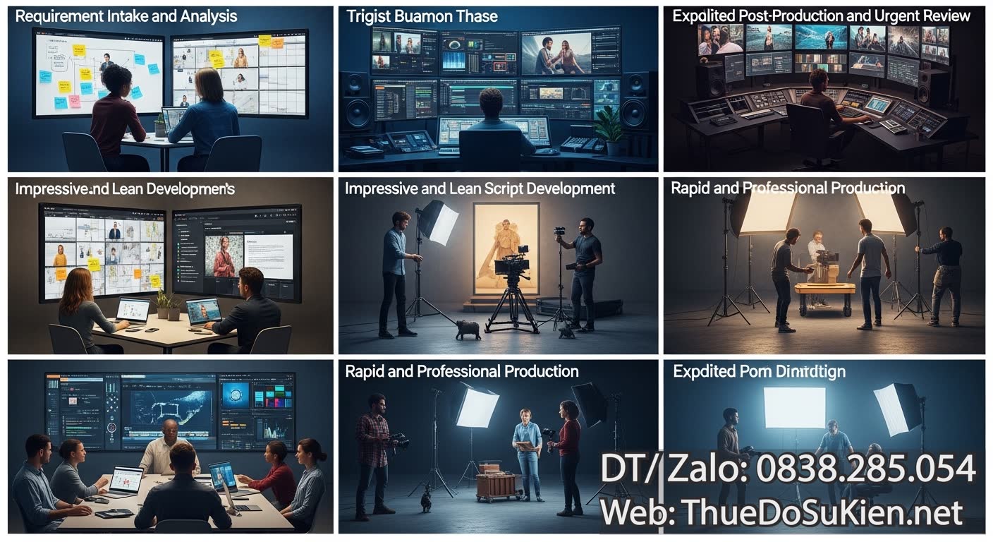 Quy Trình Làm TVC Gấp Startup TVC 45s Hiệu Quả Nhất