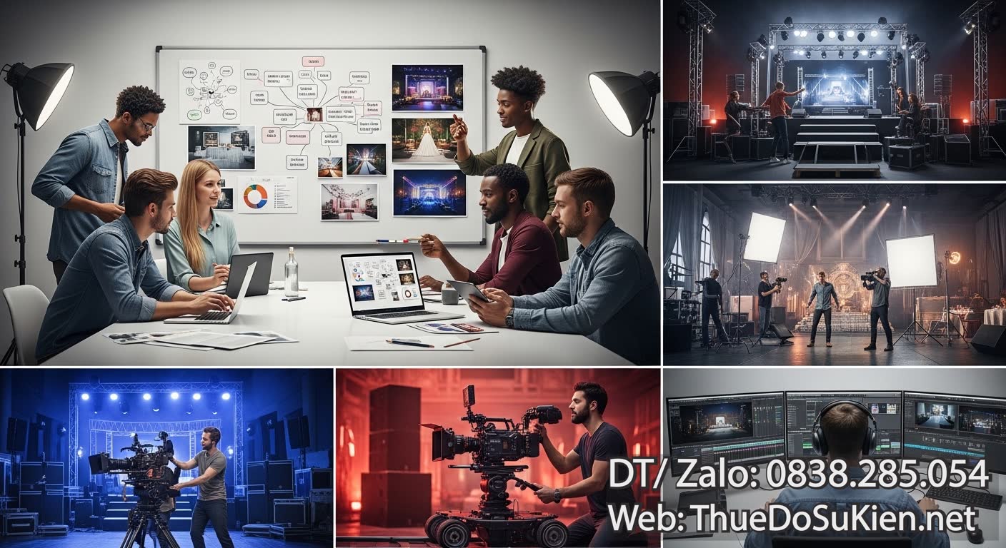 Quy Trình Làm TVC Marketing Startup TVC 30s Chuyên Nghiệp Cho Ngành Sự Kiện