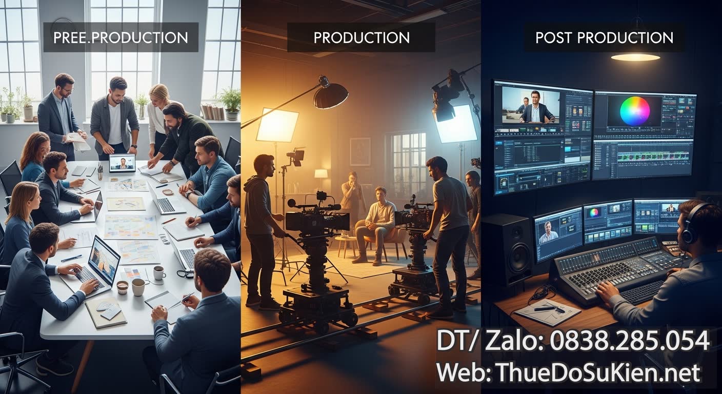 Quy Trình làm TVC trọn gói bảo hiểm TVC sản phẩm Chuyên Nghiệp