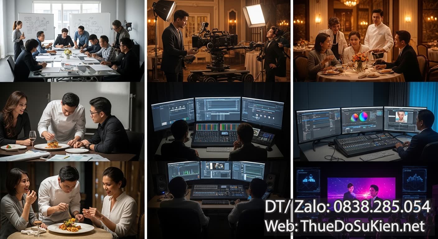 Quy Trình Production TVC Trọn Gói Nhà Hàng Chuyên Nghiệp Quy Trình Production TVC Trọn Gói Nhà Hàng Chuyên Nghiệp