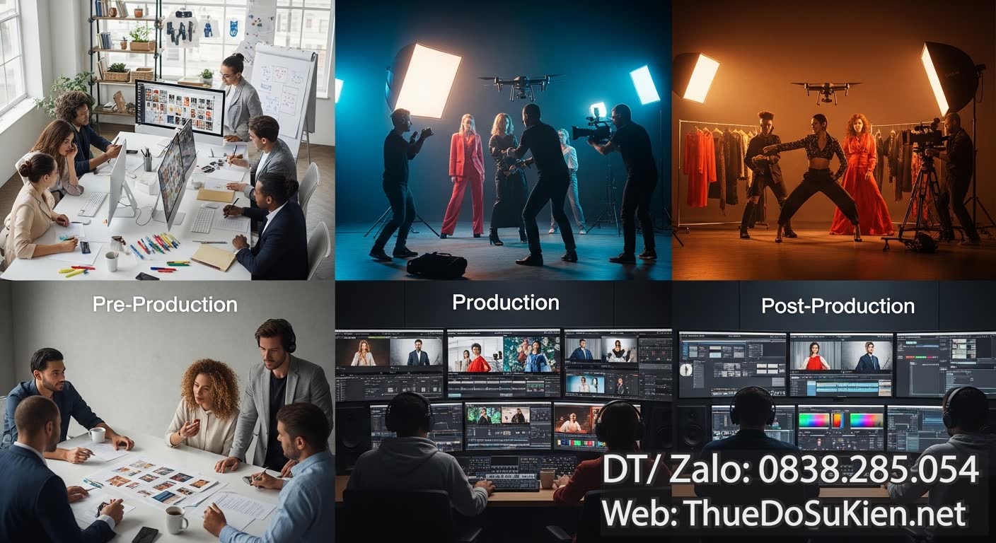 Quy Trình Sản Xuất TVC 15s Chuyên Nghiệp Của Một Agency Quy Trình Sản Xuất TVC 15s Chuyên Nghiệp Của Một Agency