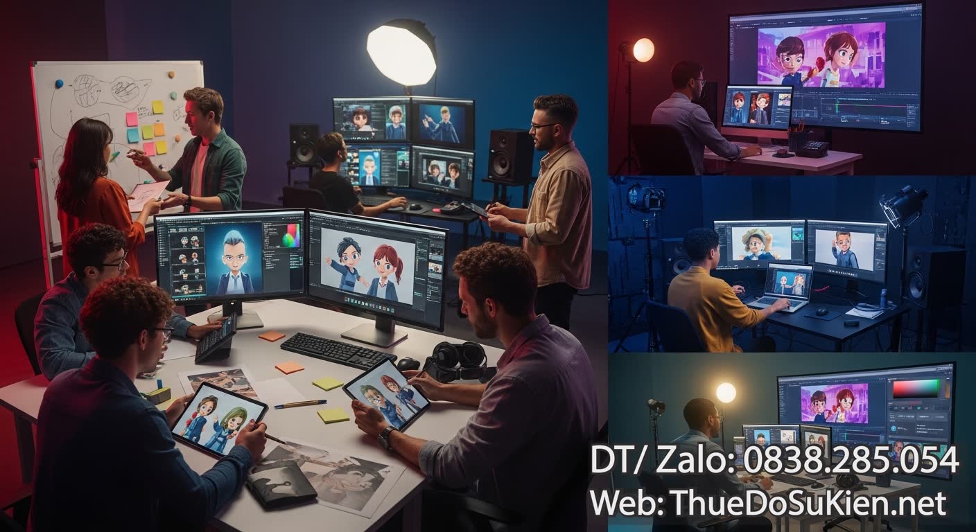 Quy Trình Sản Xuất TVC Animation Trường Học Đạt Hiệu Quả Cao