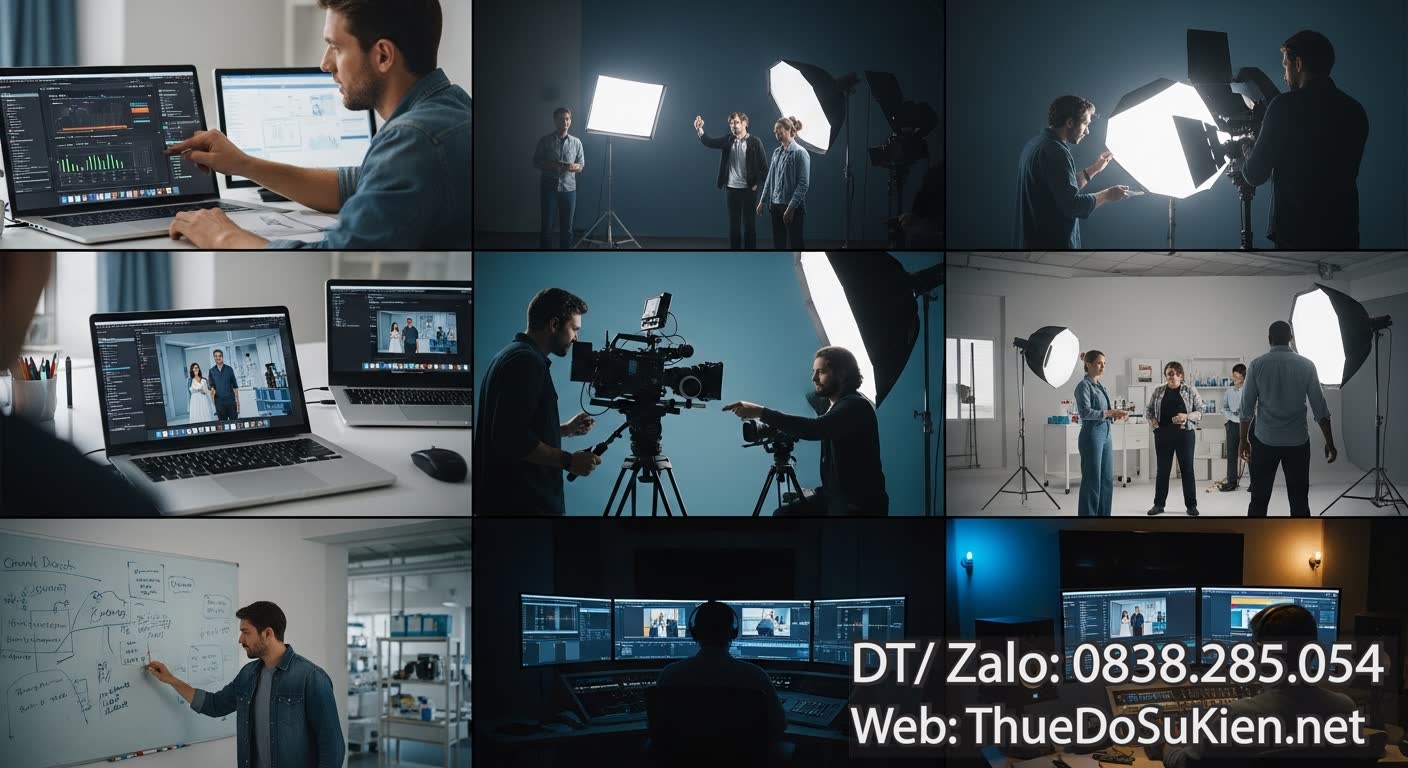 Quy Trình Sản Xuất TVC Cinematic Dược Phẩm Chuyên Nghiệp