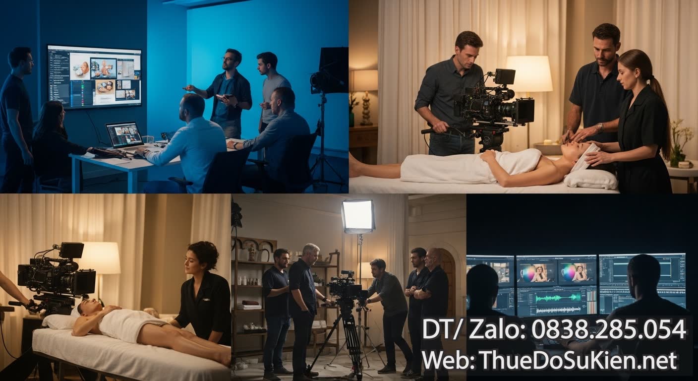 Quy Trình Sản Xuất TVC Gấp Spa TVC 10s Chuyên Nghiệp