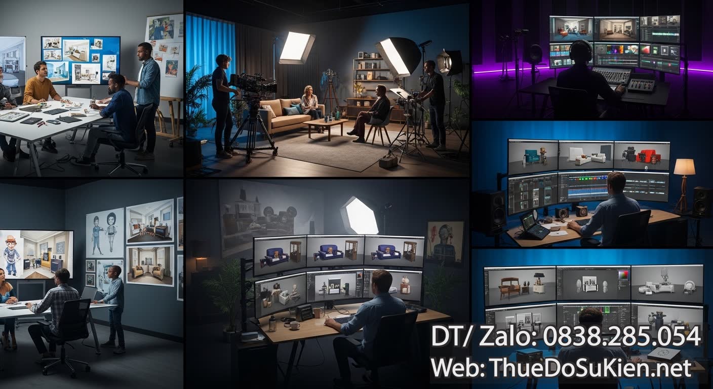 Quy Trình Sản Xuất TVC Quảng Cáo Chuyên Nghiệp Từ A-Z Quy Trình Sản Xuất TVC Quảng Cáo Chuyên Nghiệp Từ A-Z