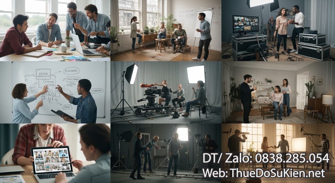 Quy Trình Sản Xuất TVC Truyền Hình Bảo Hiểm Chuyên Nghiệp