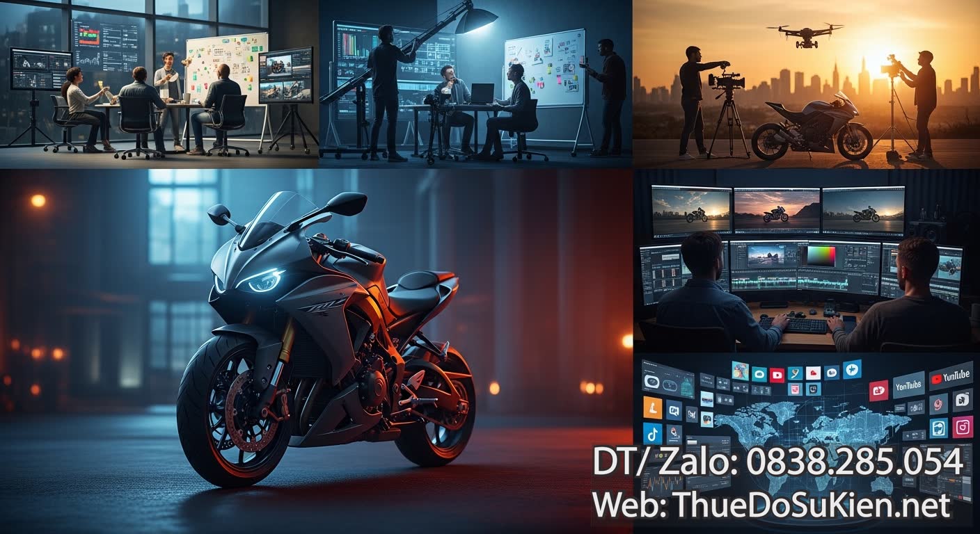 Quy Trình Sản Xuất TVC Viral Xe Máy Hiệu Quả Từ A-Z Quy Trình Sản Xuất TVC Viral Xe Máy Hiệu Quả Từ A-Z