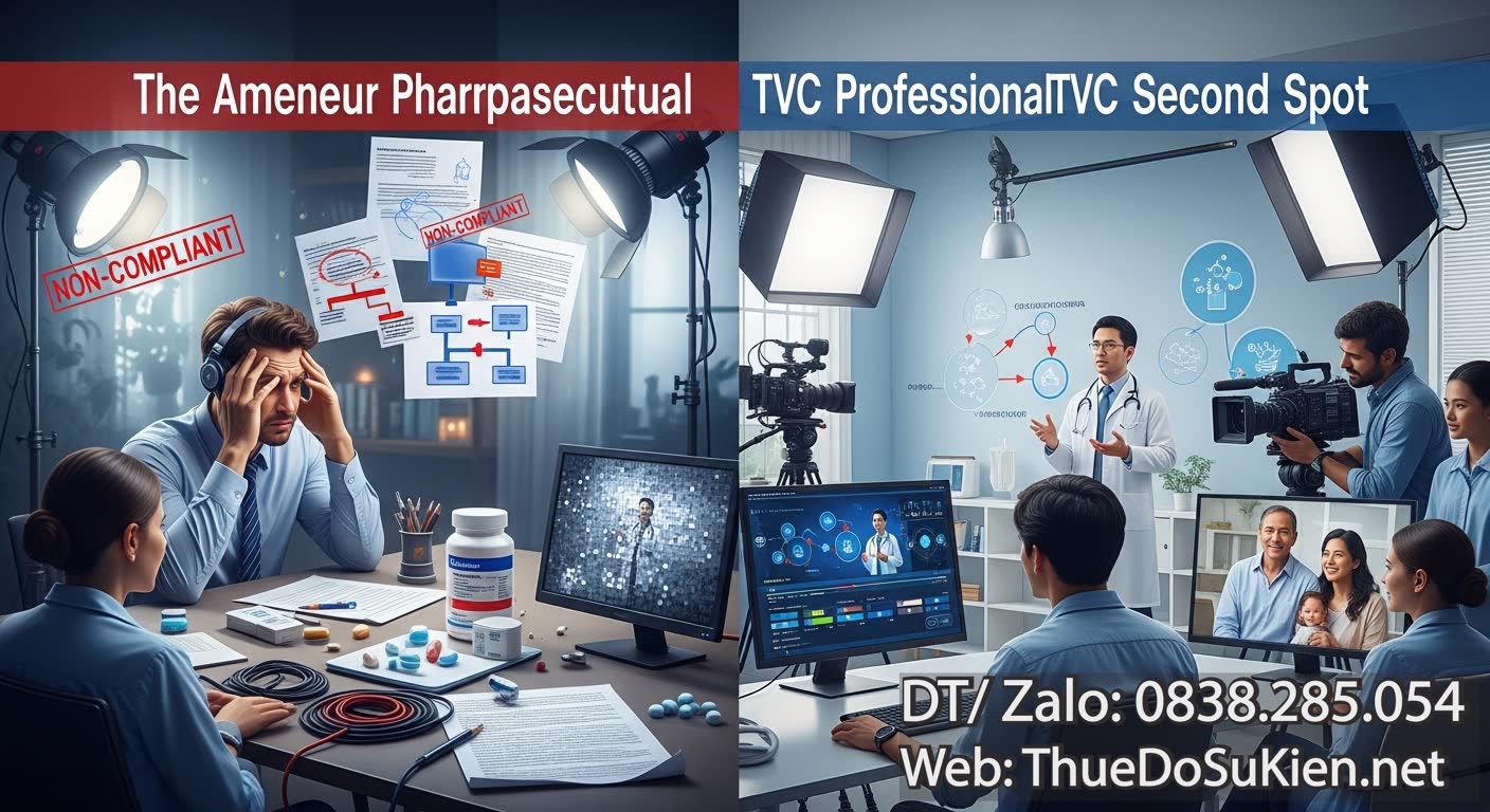 Tại sao doanh nghiệp Dược cần dịch vụ sản xuất TVC marketing dược phẩm TVC 30s
chuyên nghiệp?
