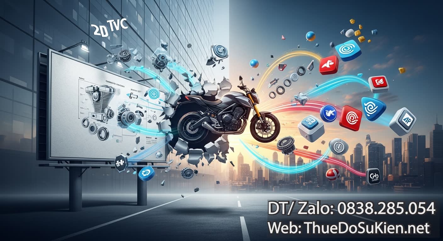 Tại Sao TVC 2D Là Lựa Chọn Tối Ưu Cho Doanh Nghiệp Xe Máy?