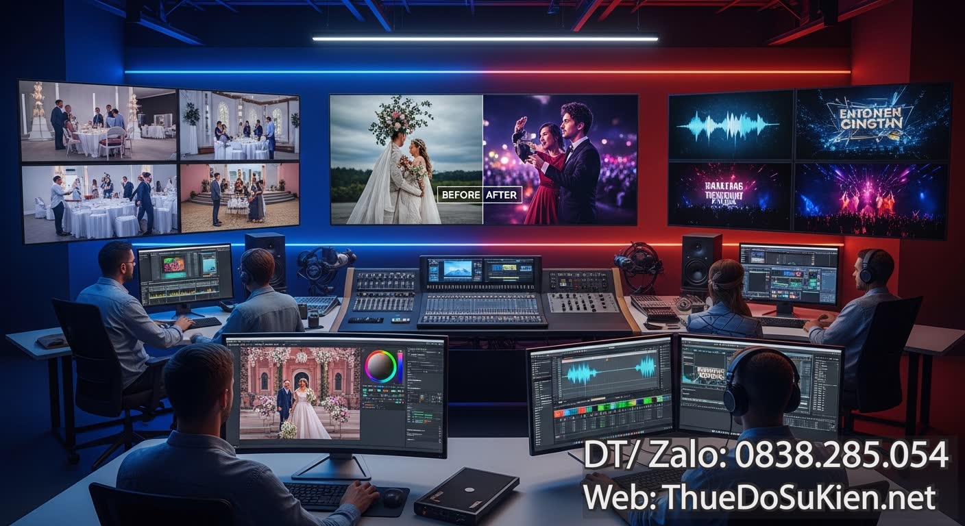 Tầm Quan Trọng Của Hậu Kỳ Làm TVC TVC 60s Trong Ngành Sự Kiện