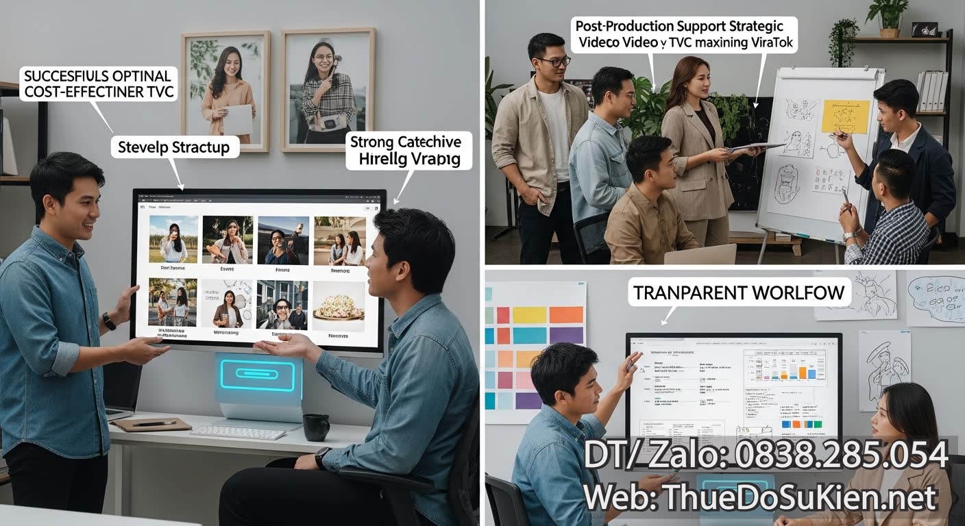 Tiêu Chí Chọn Agency Sản Xuất TVC Giá Rẻ Startup TVC Viral Phù Hợp