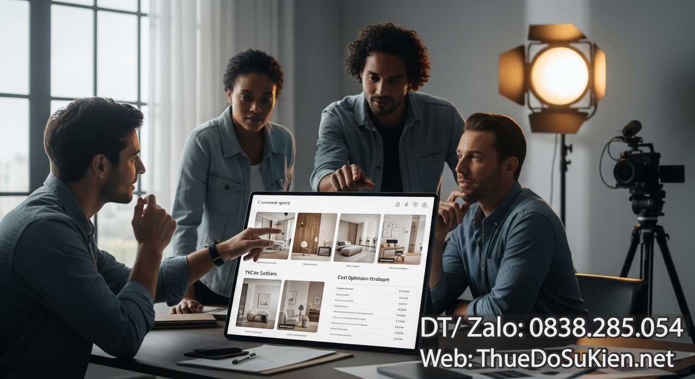 Tiêu Chí Lựa Chọn agency sản xuất TVC ngân sách thấp nội thất TVC 15s Chất Lượng